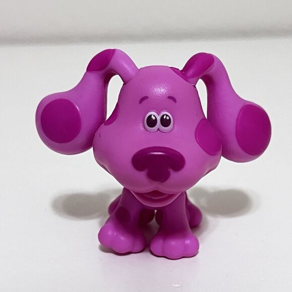 Viacom Just Play Blue's Clues 2" Posable Figures Magenta and Blue Dogs 2019 - Picture 8 of 13